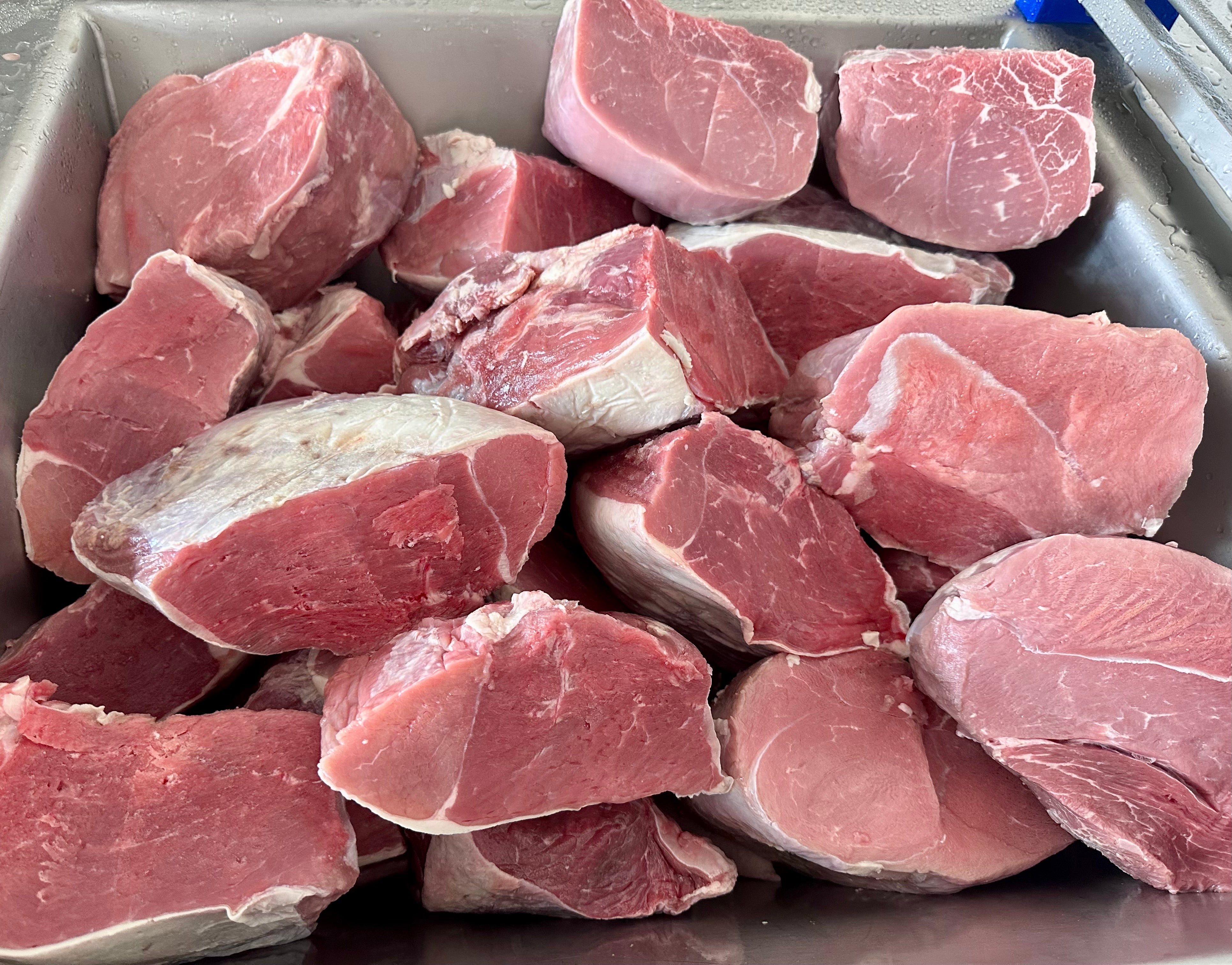 Mageres Rind/Kalb Menü ohne Getreide