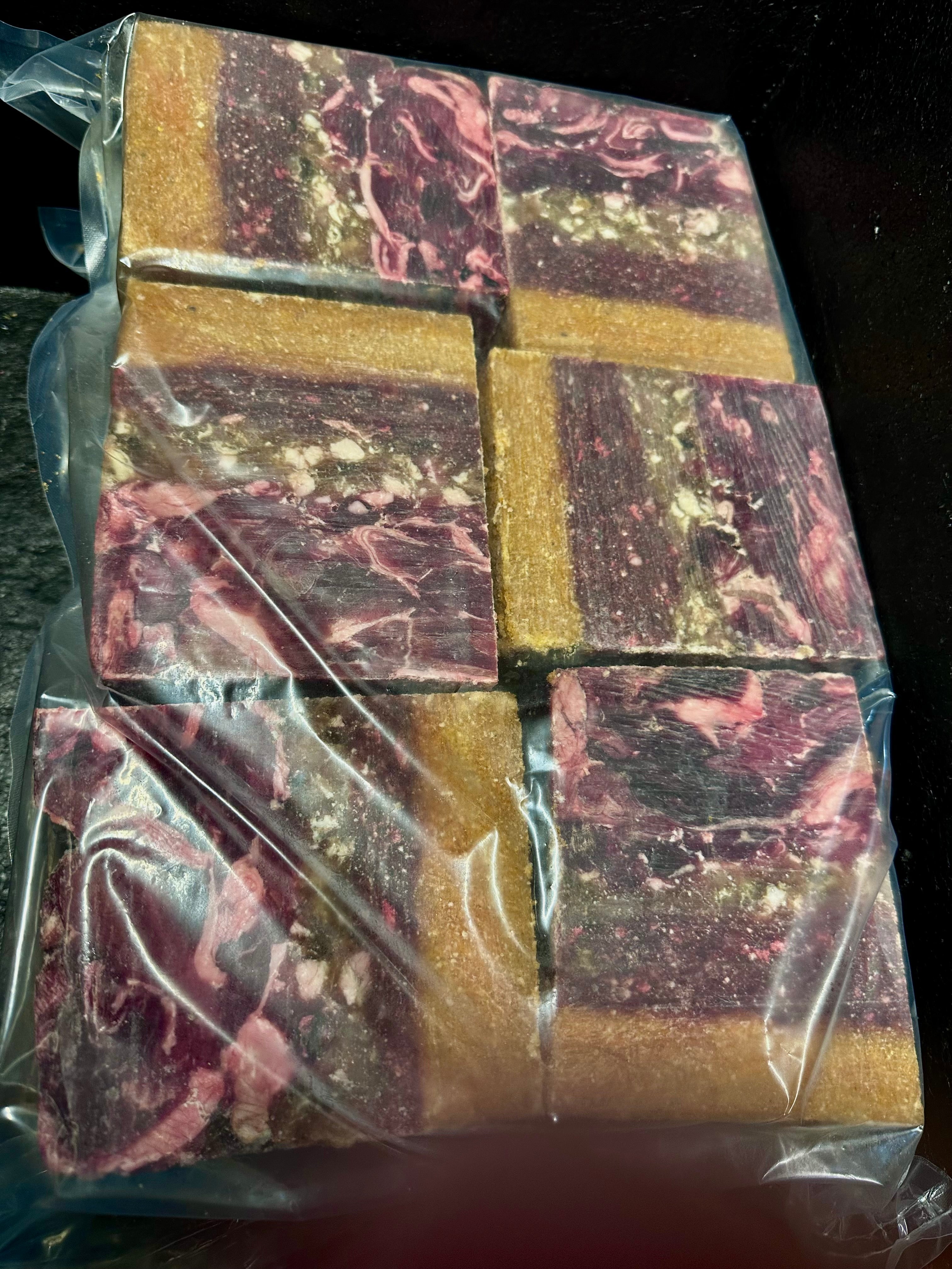 ! XXL Blöcke !   Wild & Rind ohne Getreide