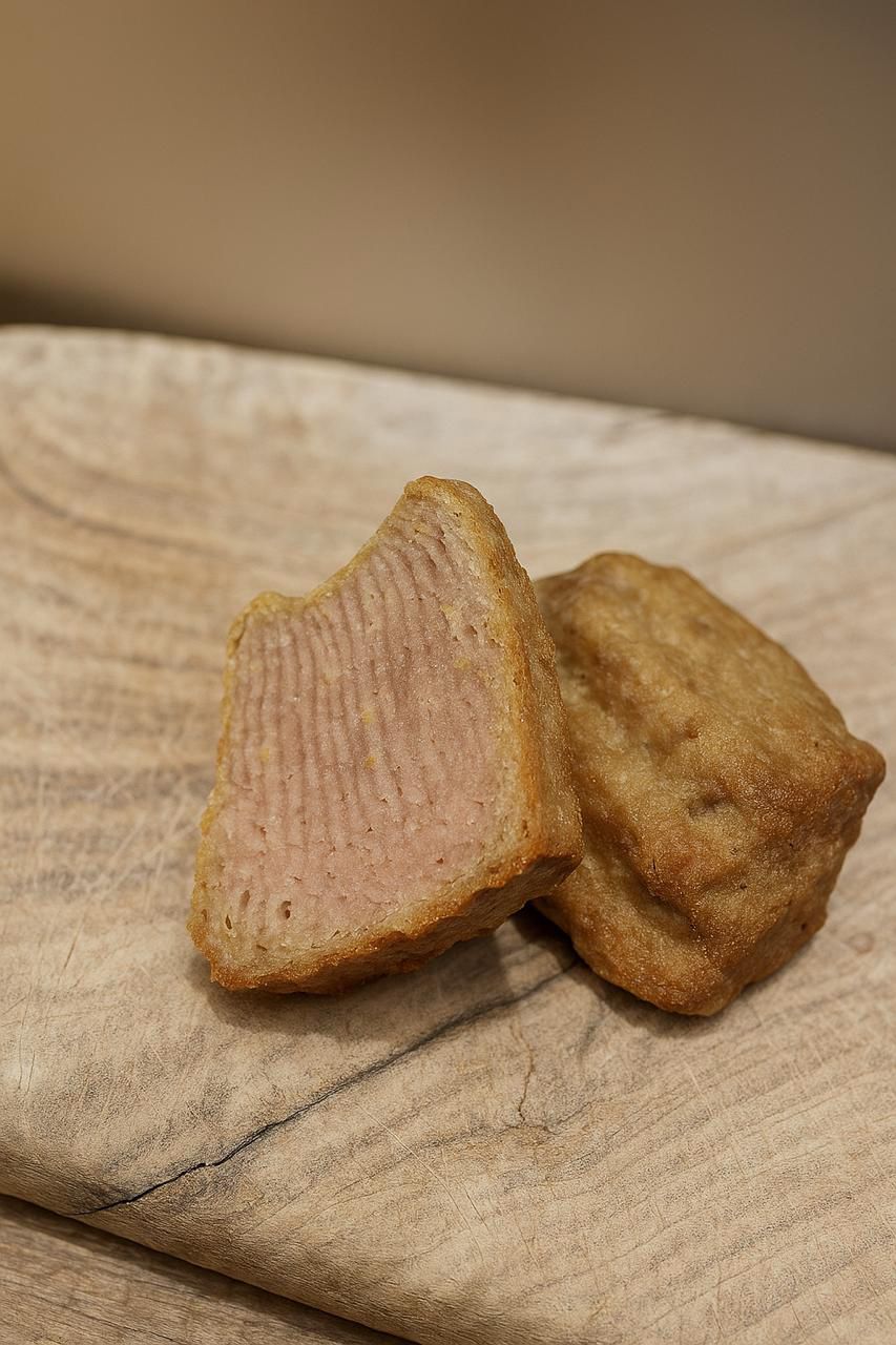Fleischige Hundekuchen mit Ei und Dinkelgrieß a’ 80g
