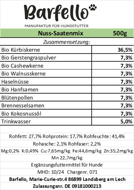 Nuss-Saatenmix (500g)